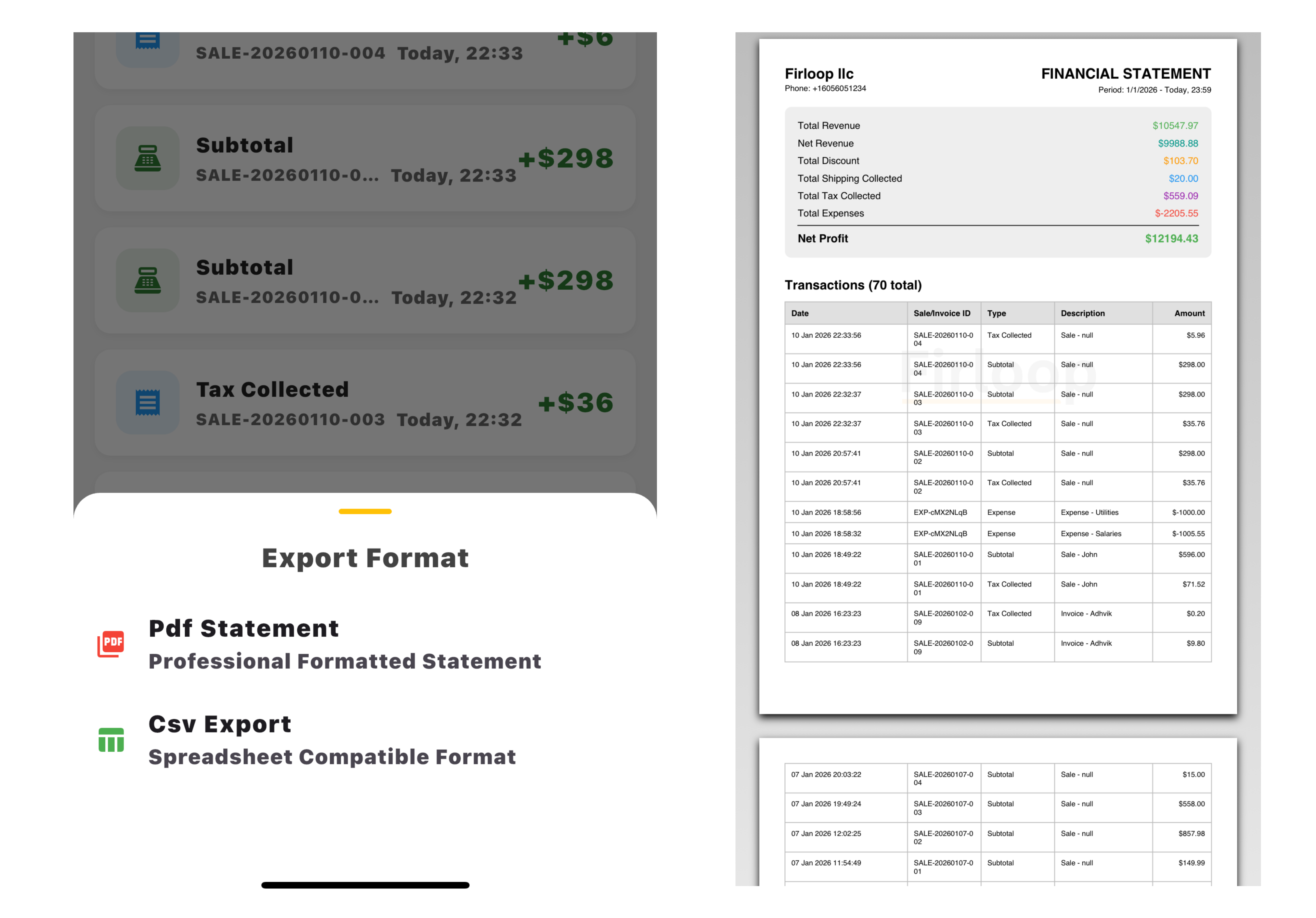 Business Reports & Insights
